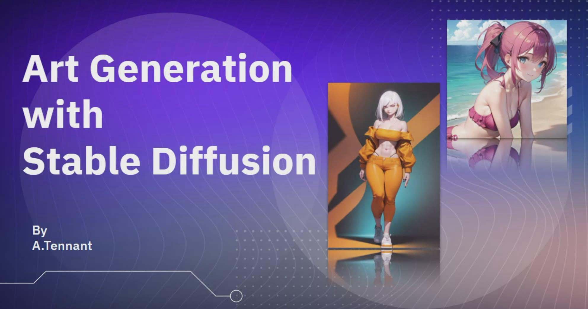 图片[1]中创网-冒泡网赚-福缘创业网利用Stable Diffusion AI人工智能生成动漫艺术分步教程-14节课-中英字幕