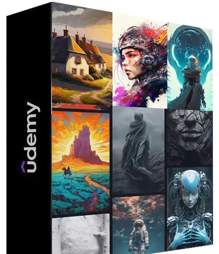 图片[2]中创网-冒泡网赚-福缘创业网Midjourney AI人工智能绘画从初学者到专家的终极指南-27节课-中英字幕