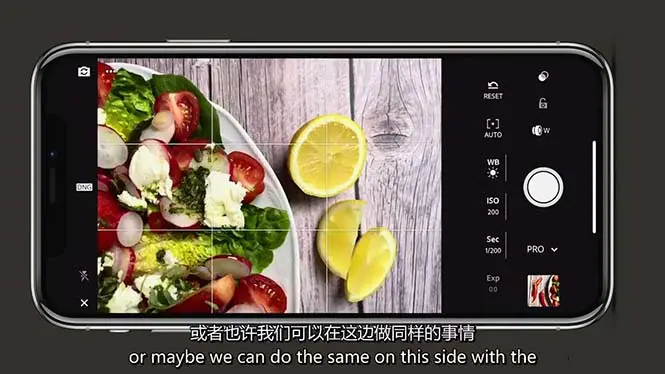 图片[3]中创网-冒泡网赚-福缘创业网iPhone美食摄影-掌握美食摄影造型-构图和编辑艺术-21节课-中英字幕